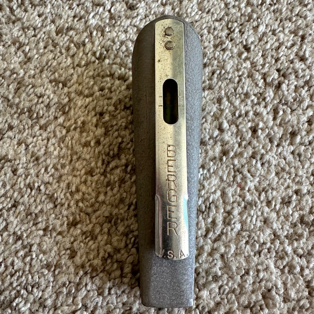Vintage Berger Instruments Sight' n' Surface Pocket Level Model 40
